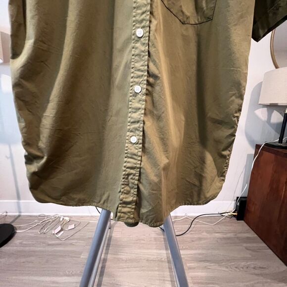 Unis NYC - "Tony" SS Poplin Shirt M NWOT - Safari - Picture 5 of 6